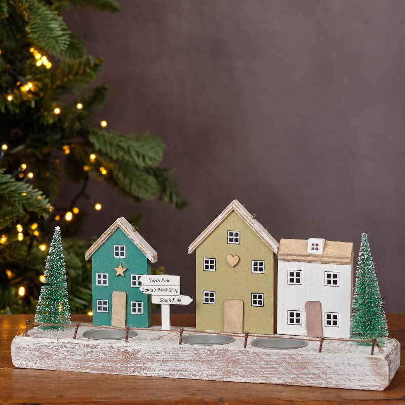 House Scene Tealight Holder.