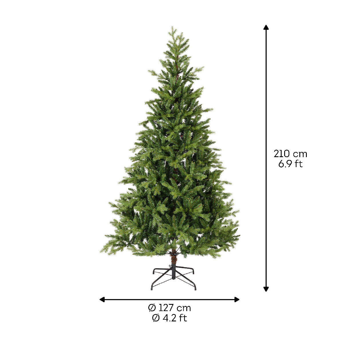 Superior Pine Christmas Tree (7ft)