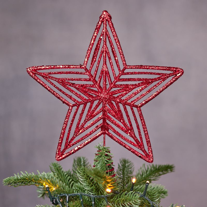 Deluxe Star Christmas Tree Topper