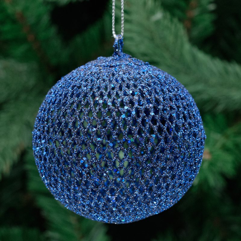 Wire Glitter Bauble