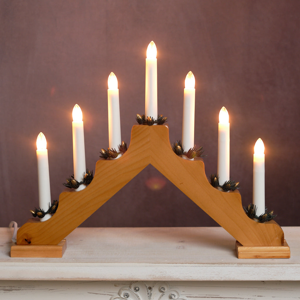 Light Up Candlestick Arch