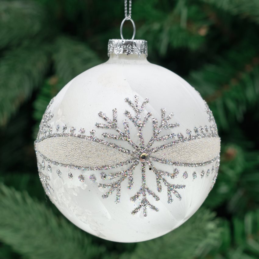 Glass Round Bauble