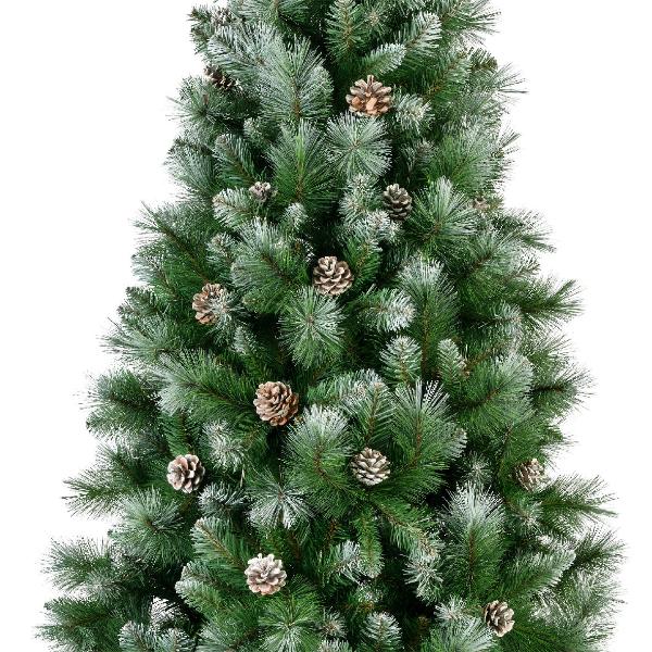 Frosted Slim Pine Christmas Tree (7ft)