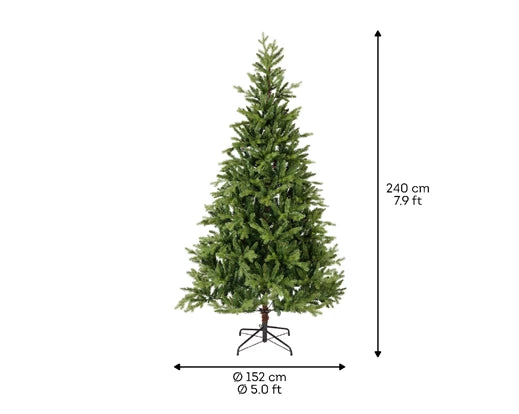 Pre-Lit Superior Pine Christmas Tree (7ft)