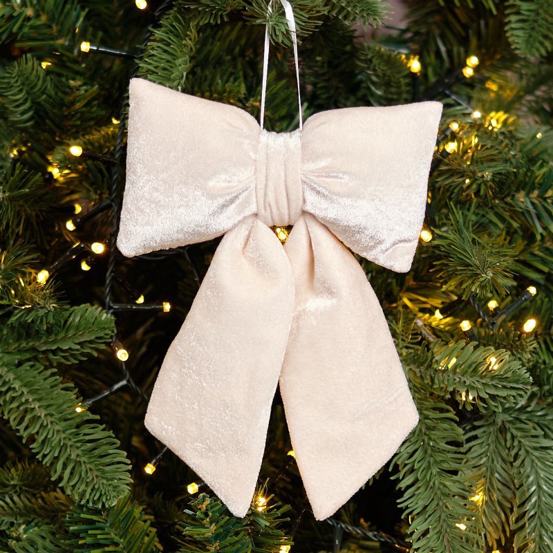 Plush Neat Bow, Medium