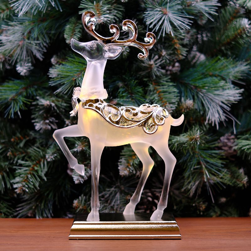 Light Up Reindeer Water Spinner