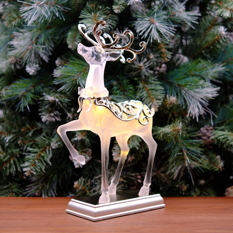 Light Up Reindeer Water Spinner