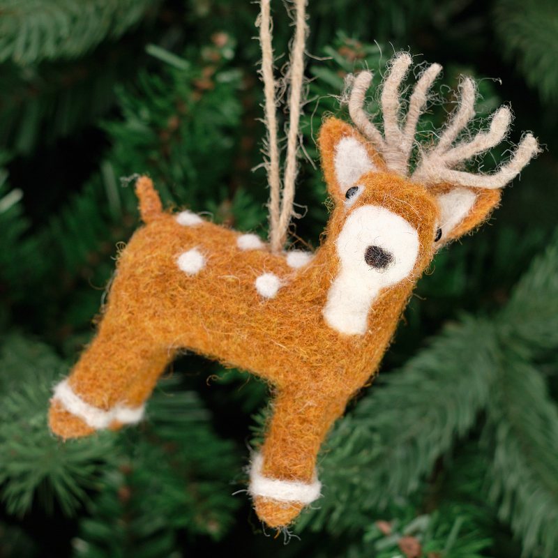 Woollen Deer Banded Legs