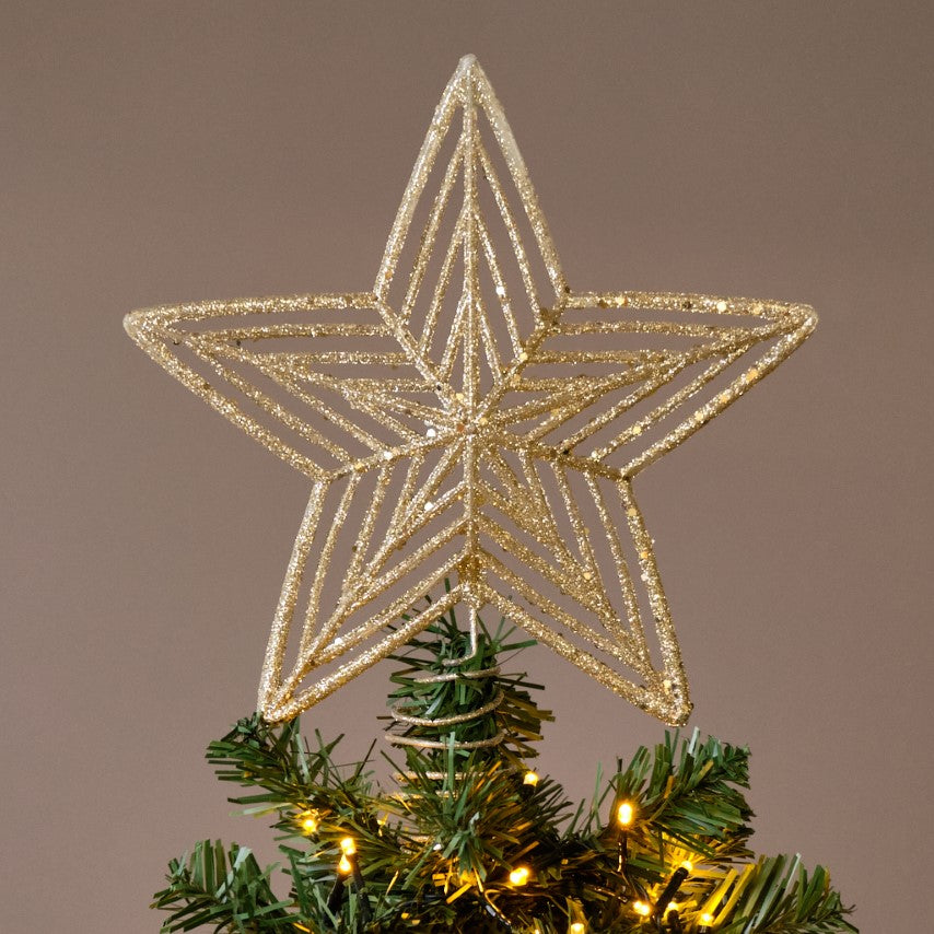 Deluxe Star Christmas Tree Topper