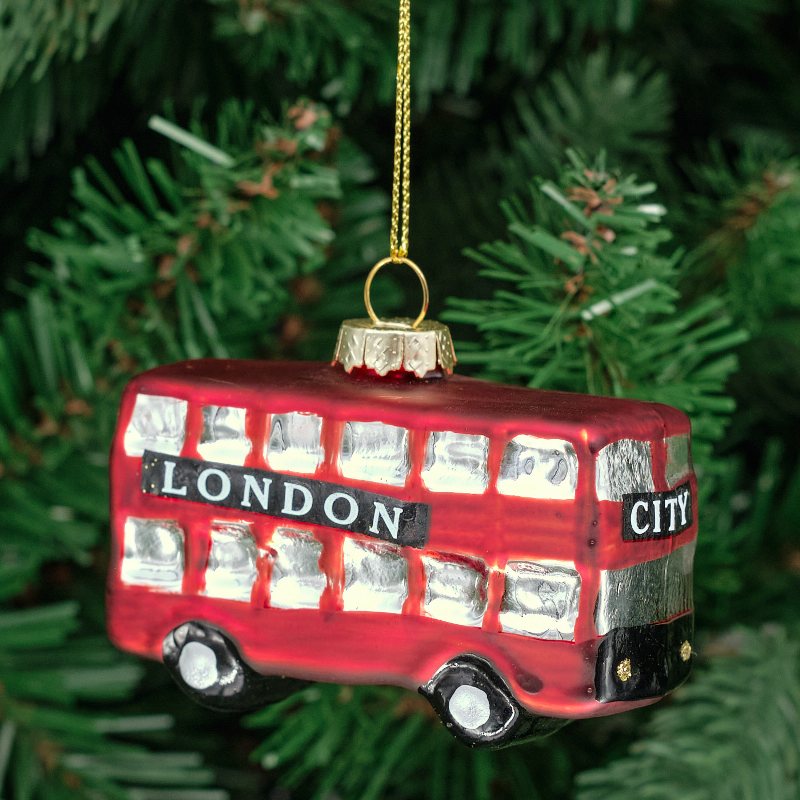 Glass London Bus