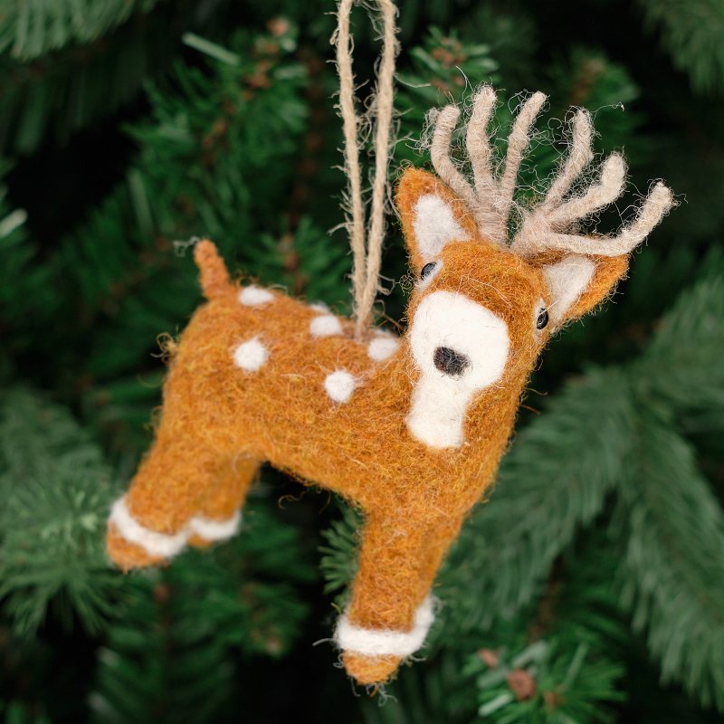Woollen Deer Banded Legs