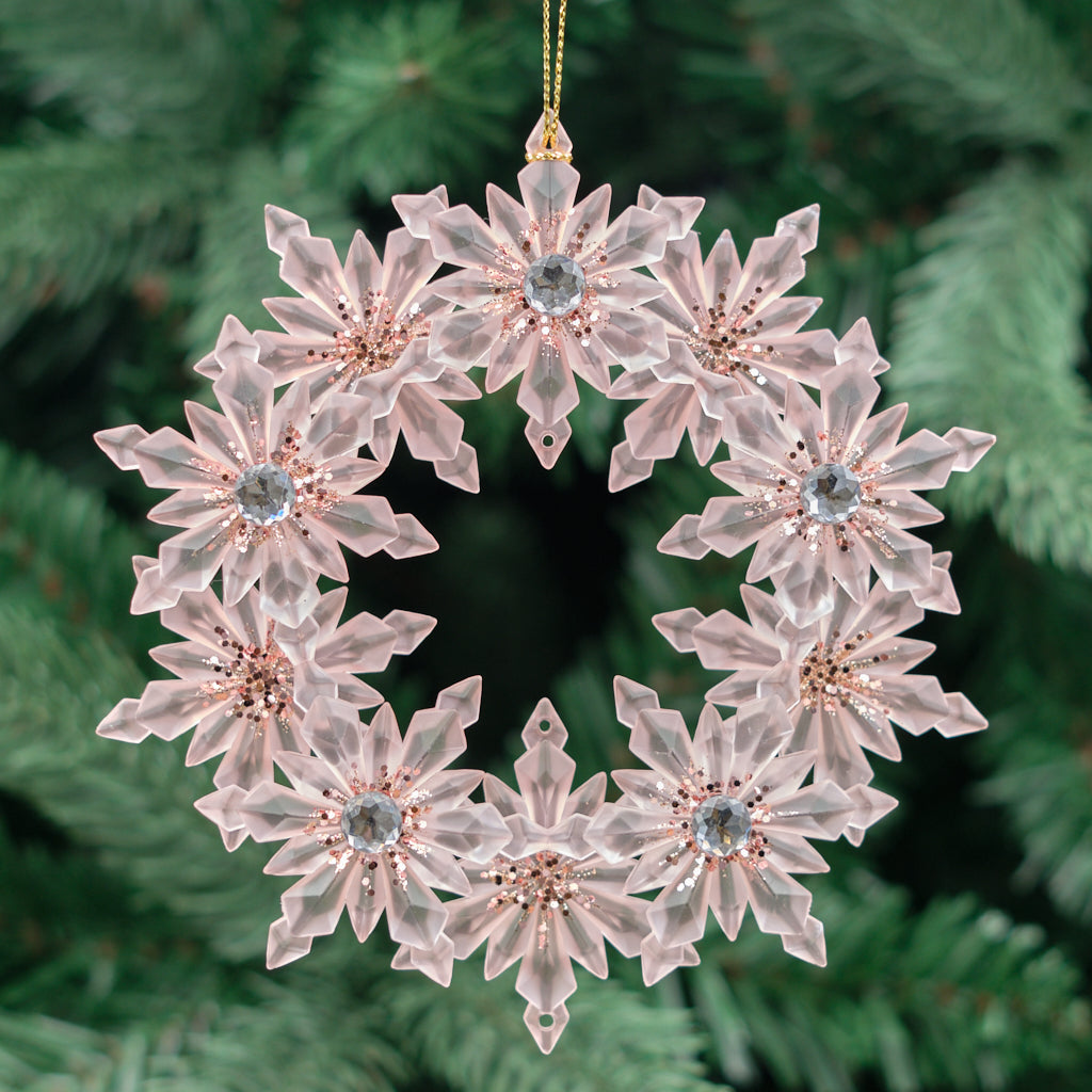 Snowflake Cluster Wreath